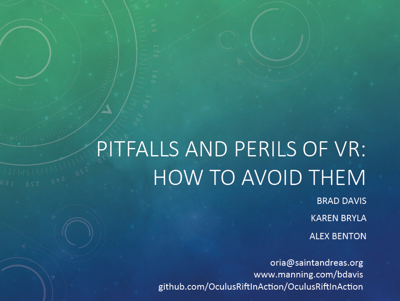 Pitfalls & Perils of VR Development: How to Avoid Them